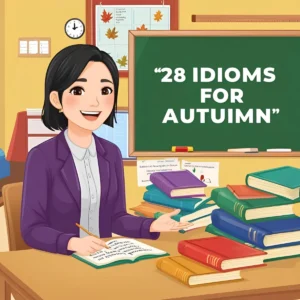 Read more about the article 28 Idioms for Autumn (With Meanings and Examples)