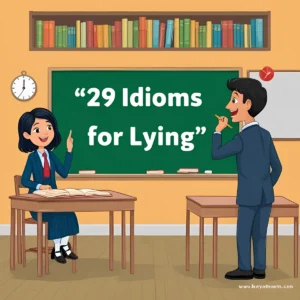 Read more about the article 29 Idioms for Lying (With Meaning And Examples)