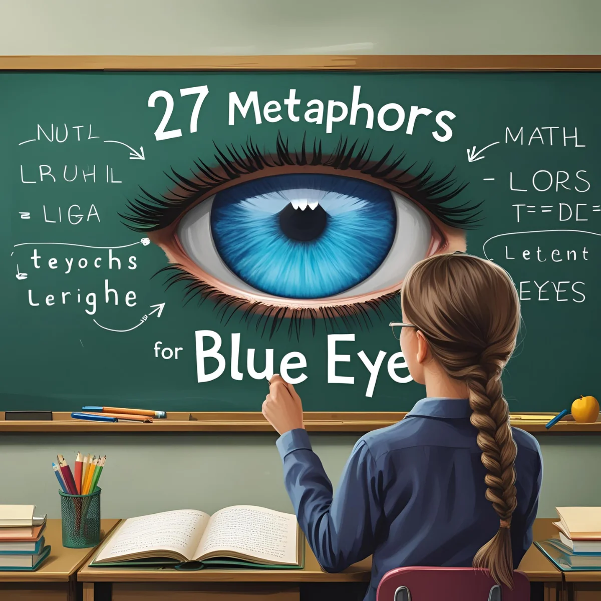 Read more about the article 27 Metaphors for Blue Eyes (With Meaning And Examples)