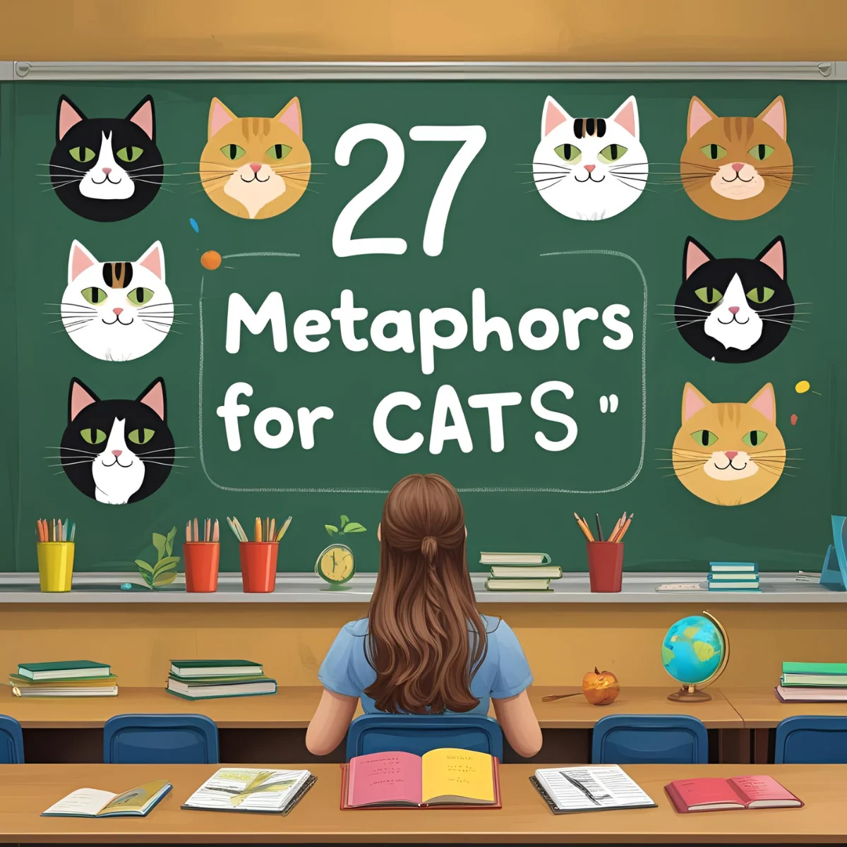 Read more about the article 27 Metaphors for Cats (With Meaning And Examples)