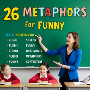 Read more about the article 26 Metaphors for Funny (With Meaning And Examples)