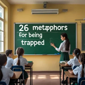 Read more about the article 26 Metaphors for Being Trapped (With Meaning And Examples)